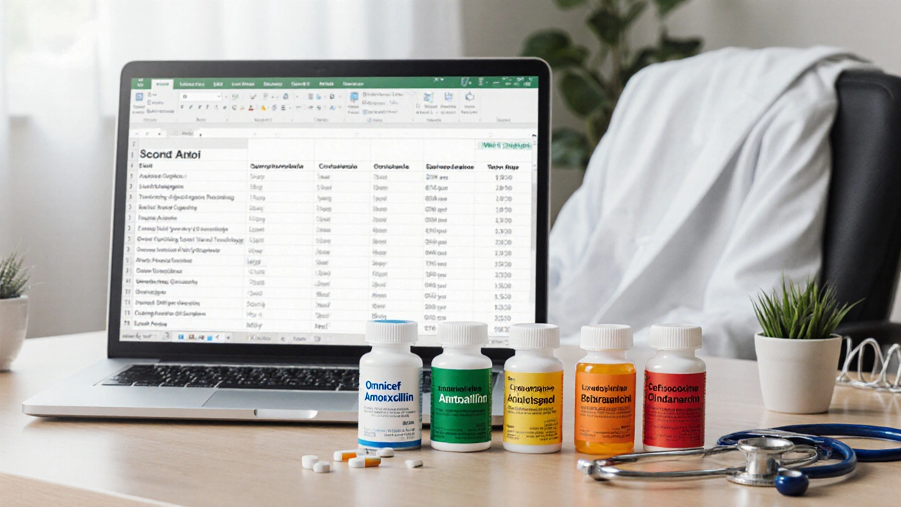 Omnicef (Cefdinir) vs Other Common Antibiotics: A Practical Comparison