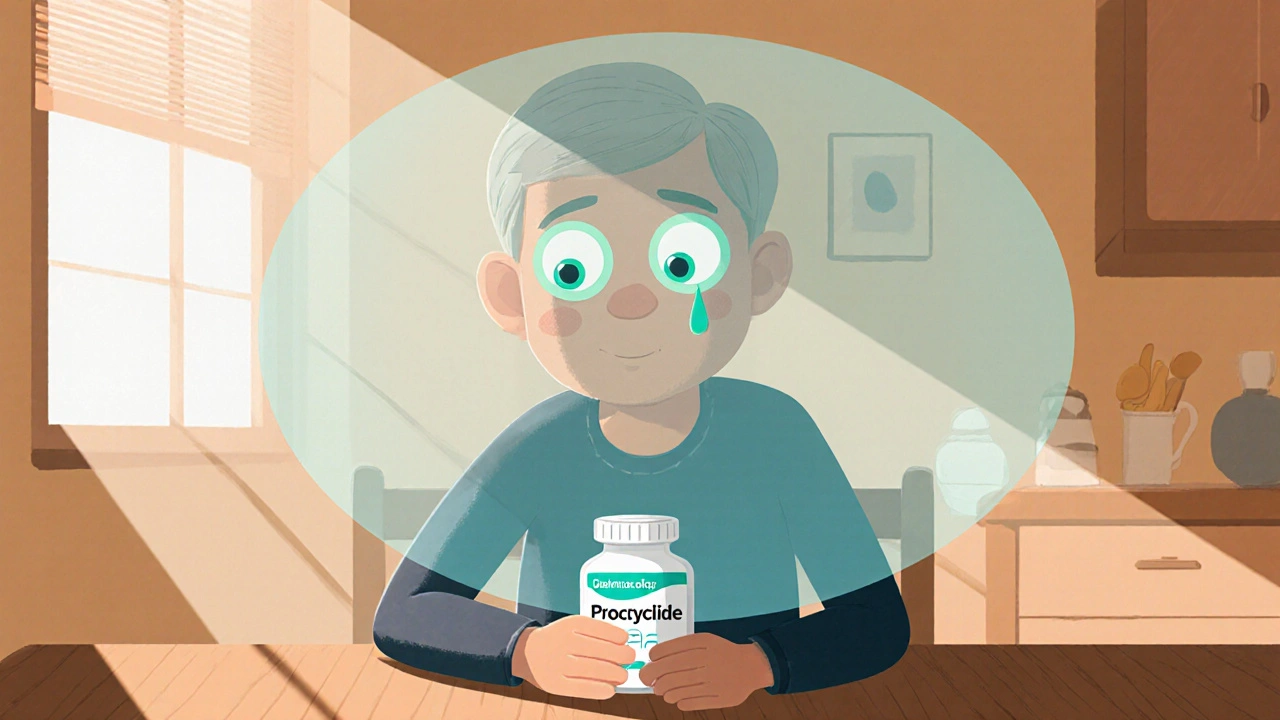 Procyclidine & Blurred Vision: Causes, Risks, and How to Fix Them