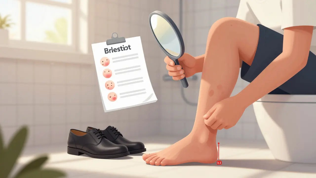 Diabetes Foot Care: Ulcer Prevention and Daily Inspection Checklist