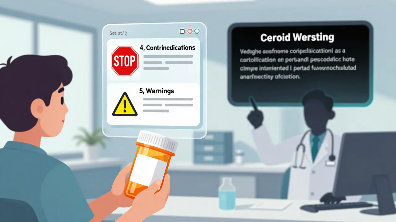 How to Read Contraindications and Warnings on Drug Labels: A Clear Guide for Patients and Caregivers