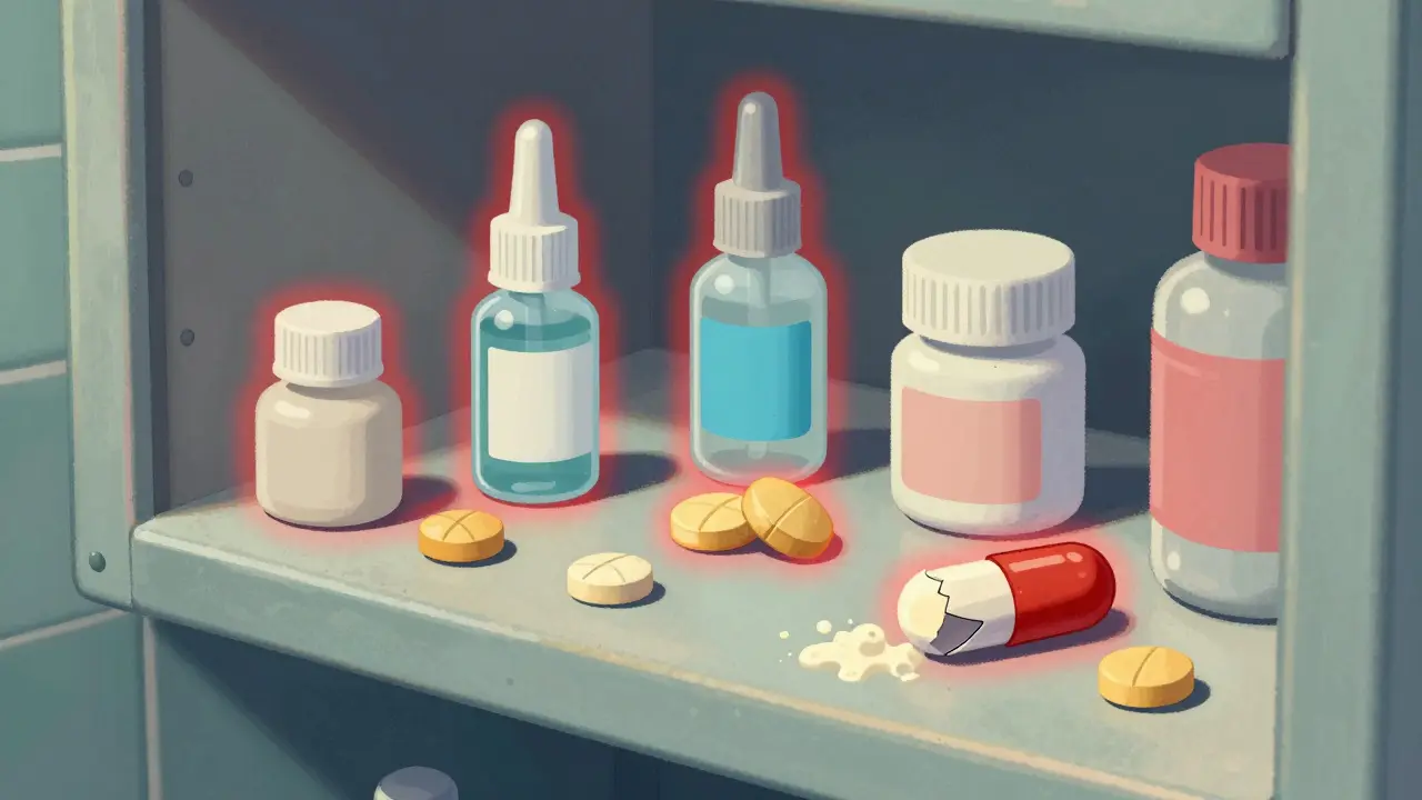 How to Recognize Changes in Color, Odor, or Texture in Expired Drugs