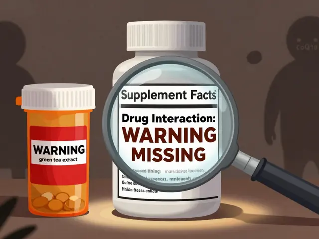 Supplement Labels and Drug Interaction Warnings: How to Read Them