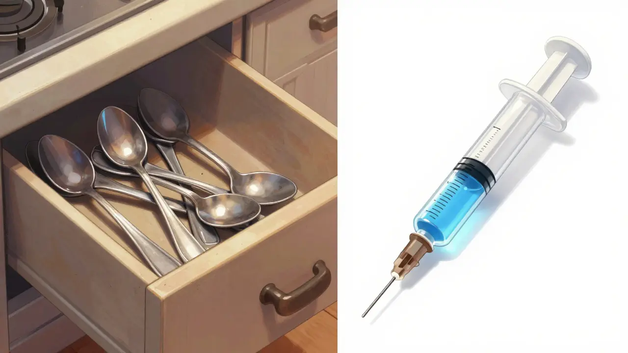 Why You Should Never Use Household Spoons for Children’s Medicine Dosing